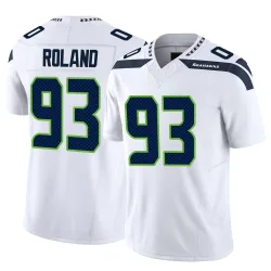 Demeco Roland Seattle Seahawks Limited Men's Vapor F.U.S.E. Jersey (White)
