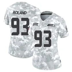 Demeco Roland Seattle Seahawks Limited Women's 2024 Salute to Service Jersey (Arctic Camo)