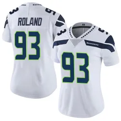 Demeco Roland Seattle Seahawks Limited Women's Vapor Untouchable Jersey (White)
