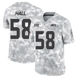 Derick Hall Seattle Seahawks Limited Men's 2024 Salute to Service Jersey (Arctic Camo)