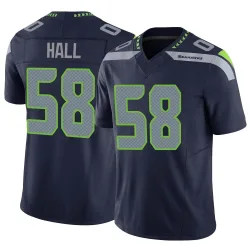 Derick Hall Seattle Seahawks Limited Men's Vapor F.U.S.E. Jersey (Navy)