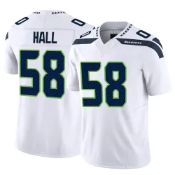 Derick Hall Seattle Seahawks Limited Men's Vapor F.U.S.E. Jersey (White)