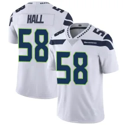 Derick Hall Seattle Seahawks Limited Men's Vapor Untouchable Jersey (White)