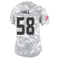 Derick Hall Seattle Seahawks Limited Women's 2024 Salute to Service Jersey (Arctic Camo)