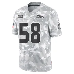 Derick Hall Seattle Seahawks Limited Youth 2024 Salute to Service Jersey (Arctic Camo)