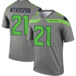 Devon Witherspoon Seattle Seahawks Legend Men's Steel Inverted Jersey ()