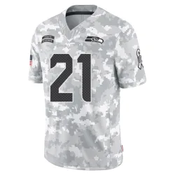 Devon Witherspoon Seattle Seahawks Limited Men's 2024 Salute to Service Jersey (Arctic Camo)