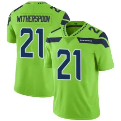 Devon Witherspoon Seattle Seahawks Limited Men's Color Rush Neon Jersey (Green)