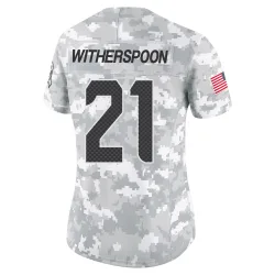 Devon Witherspoon Seattle Seahawks Limited Women's 2024 Salute to Service Jersey (Arctic Camo)
