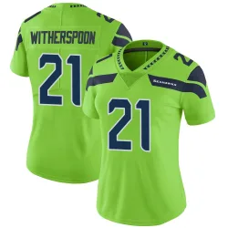 Devon Witherspoon Seattle Seahawks Limited Women's Color Rush Neon Jersey (Green)