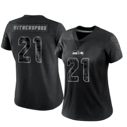 Devon Witherspoon Seattle Seahawks Limited Women's Reflective Jersey (Black)
