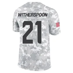 Devon Witherspoon Seattle Seahawks Limited Youth 2024 Salute to Service Jersey (Arctic Camo)