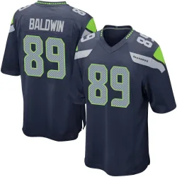 Doug Baldwin Seattle Seahawks Game Men's Team Color Jersey (Navy)
