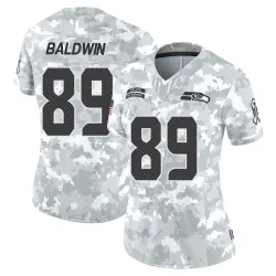 Doug Baldwin Seattle Seahawks Limited Women's 2024 Salute to Service Jersey (Arctic Camo)