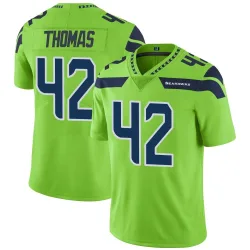 Drake Thomas Seattle Seahawks Limited Men's Color Rush Neon Jersey (Green)