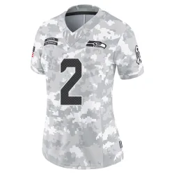 Drew Lock Seattle Seahawks Limited Women's 2024 Salute to Service Jersey (Arctic Camo)