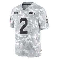 Drew Lock Seattle Seahawks Limited Youth 2024 Salute to Service Jersey (Arctic Camo)