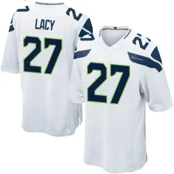Eddie Lacy Seattle Seahawks Game Men's Jersey (White)