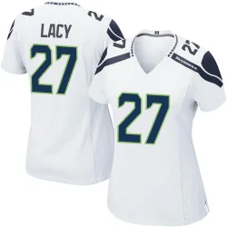 Eddie Lacy Seattle Seahawks Game Women's Jersey (White)