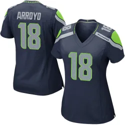 Elijah Arroyo Seattle Seahawks Game Women's Team Color Jersey (Navy)