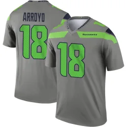 Elijah Arroyo Seattle Seahawks Legend Men's Steel Inverted Jersey ()
