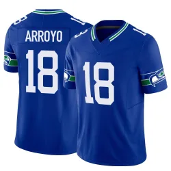Elijah Arroyo Seattle Seahawks Limited Men's Throwback Vapor F.U.S.E. Jersey (Royal)