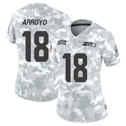 Elijah Arroyo Seattle Seahawks Limited Women's 2024 Salute to Service Jersey (Arctic Camo)