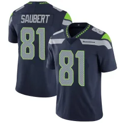 Eric Saubert Seattle Seahawks Limited Men's Team Color Vapor Untouchable Jersey (Navy)