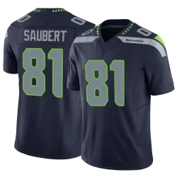 Eric Saubert Seattle Seahawks Limited Men's Vapor F.U.S.E. Jersey (Navy)