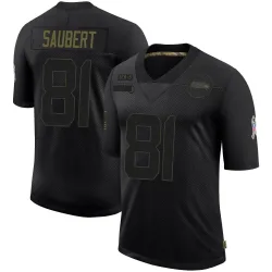Eric Saubert Seattle Seahawks Limited Youth 2020 Salute To Service Jersey (Black)
