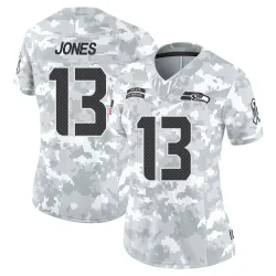 Ernest Jones IV Seattle Seahawks Limited Women's 2024 Salute to Service Jersey (Arctic Camo)