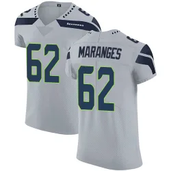 Federico Maranges Seattle Seahawks Elite Men's Alternate Vapor Untouchable Jersey (Gray)