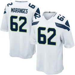 Federico Maranges Seattle Seahawks Game Men's Jersey (White)