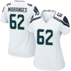 Federico Maranges Seattle Seahawks Game Women's Jersey (White)