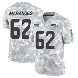 Federico Maranges Seattle Seahawks Limited Men's 2024 Salute to Service Jersey (Arctic Camo)