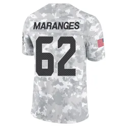 Federico Maranges Seattle Seahawks Limited Men's 2024 Salute to Service Jersey (Arctic Camo)