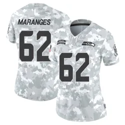 Federico Maranges Seattle Seahawks Limited Women's 2024 Salute to Service Jersey (Arctic Camo)