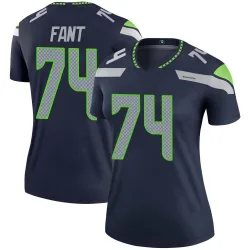 George Fant Seattle Seahawks Legend Women's Jersey (Navy)