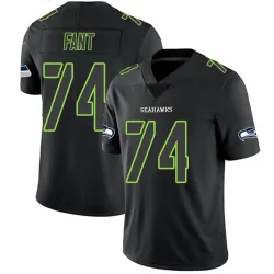 George Fant Seattle Seahawks Limited Youth Jersey (Black Impact)