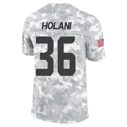George Holani Seattle Seahawks Limited Youth 2024 Salute to Service Jersey (Arctic Camo)