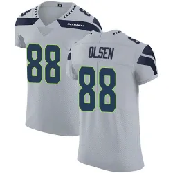 Greg Olsen Seattle Seahawks Elite Men's Alternate Vapor Untouchable Jersey (Gray)