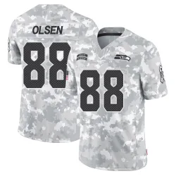 Greg Olsen Seattle Seahawks Limited Men's 2024 Salute to Service Jersey (Arctic Camo)