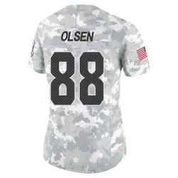 Greg Olsen Seattle Seahawks Limited Women's 2024 Salute to Service Jersey (Arctic Camo)