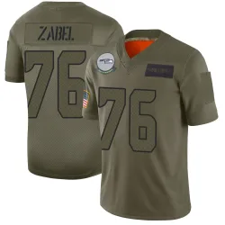 Grey Zabel Seattle Seahawks Limited Men's 2019 Salute to Service Jersey (Camo)