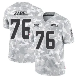Grey Zabel Seattle Seahawks Limited Men's 2024 Salute to Service Jersey (Arctic Camo)