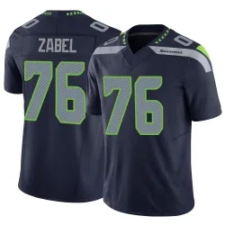 Grey Zabel Seattle Seahawks Limited Men's Vapor F.U.S.E. Jersey (Navy)