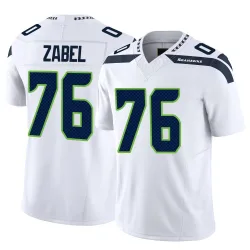 Grey Zabel Seattle Seahawks Limited Men's Vapor F.U.S.E. Jersey (White)