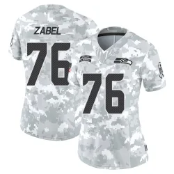 Grey Zabel Seattle Seahawks Limited Women's 2024 Salute to Service Jersey (Arctic Camo)