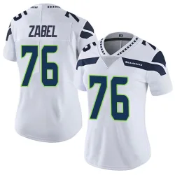 Grey Zabel Seattle Seahawks Limited Women's Vapor Untouchable Jersey (White)