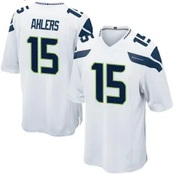 Holton Ahlers Seattle Seahawks Game Men's Jersey (White)